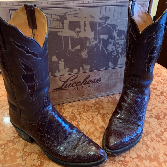 alligator boots womens